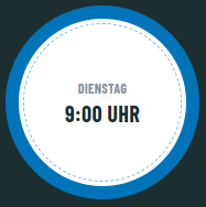 HU/AU-Termin: Dienstag 9:00 Uhr